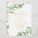 Recherche de thé nuptiale invitations Élégant
