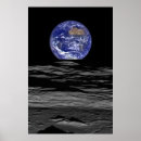 Search for earth from the moon posters Space