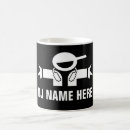 Recherche de disc jockey tasses Écouteurs