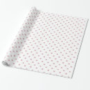 Recherche de points blancs papier cadeau Rose