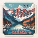 Search for maple leaf coasters Illustration