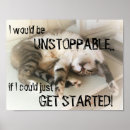 Search for sleeping cat posters Lazy