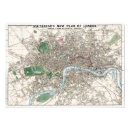 Search for london map posters Vintage