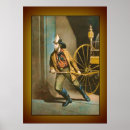 Search for firefighter art Vintage