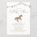 Search for carousel baby shower invitations Circus