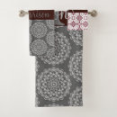 Search for grey and burgundy bath towels Trendy