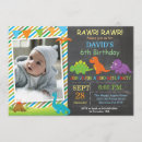 Recherche de partie de dinosaure invitations Dinosaures