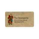Search for bag return address labels Red