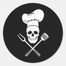 Search for chef skull stickers Bbq