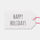 Search for happy holidays gift tags minimalist