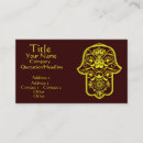 Search for evil business cards Hamsa