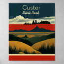 Search for custer posters Black hills