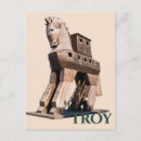 Recherche de cheval de guerre cartes postales Grec