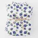 Recherche de myrtille papier cadeau Motif