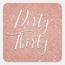 Search for dirty thirty birthday stickers 30th