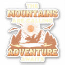 Search for mountain sunrise stickers Hiking