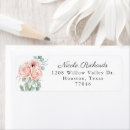 Search for feminine return address labels Watercolor