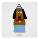 Recherche de gâteau joyeux anniversaire posters Chiot