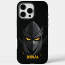 Search for ninja iphone cases Black