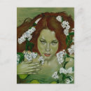 Recherche de yeux verts cartes postales Fleur