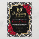 Recherche de rouge noir invitations Rose