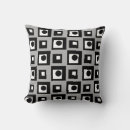 Search for black white grey abstract pillows Elegant