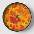 Search for autumn leaves clocks Leaf