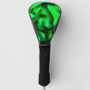 Search for lime green golf head covers Black