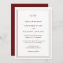 Search for wine wedding invitations Elegant