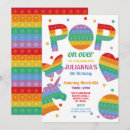 Recherche de pop it party invitations Fête