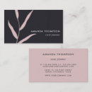 Recherche de feuille abstraite cartes visite Tendance