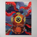 Search for diver posters Octopus