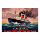 Search for cunard posters Transatlantic