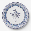 Recherche de delft blue paper assiettes Élégant