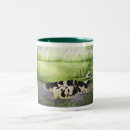 Search for cows in field mugs Rustic