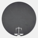 Search for attorney at law stickers Justice