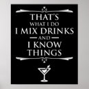 Recherche de mixologist posters Barman
