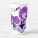 Recherche de fleurs violettes tasses Mother