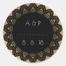 Search for gold lace wedding stickers Glam