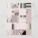 Recherche de graphique abstrait cartes postales Coloré