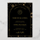 Search for universe wedding invitations Written in the stars