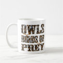 Search for birds of prey mugs Owls
