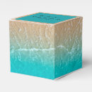 Search for beach wedding favour boxes Ocean