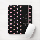 Recherche de coeur rose tapis souris Mignon