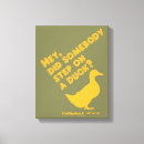Search for funny duck canvas prints Rodney dangerfield