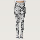 Search for black and white flowers leggings Nature