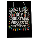 Search for christmas cat gift bags Pyjamas