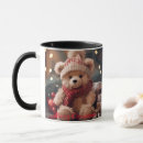Search for christmas teddy bear mugs Festive