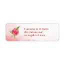Search for poppies return address labels Red