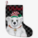 Search for polar bear christmas stockings Elegant